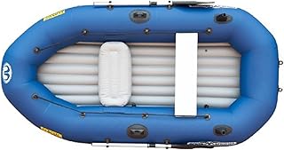 Inflatable Kayak, Kayaks Double Thick Rubber Boats Inflatable Fishing Boats Assault Boats Folding Boats High Load Bearing Sailing Grade Laminated Leather