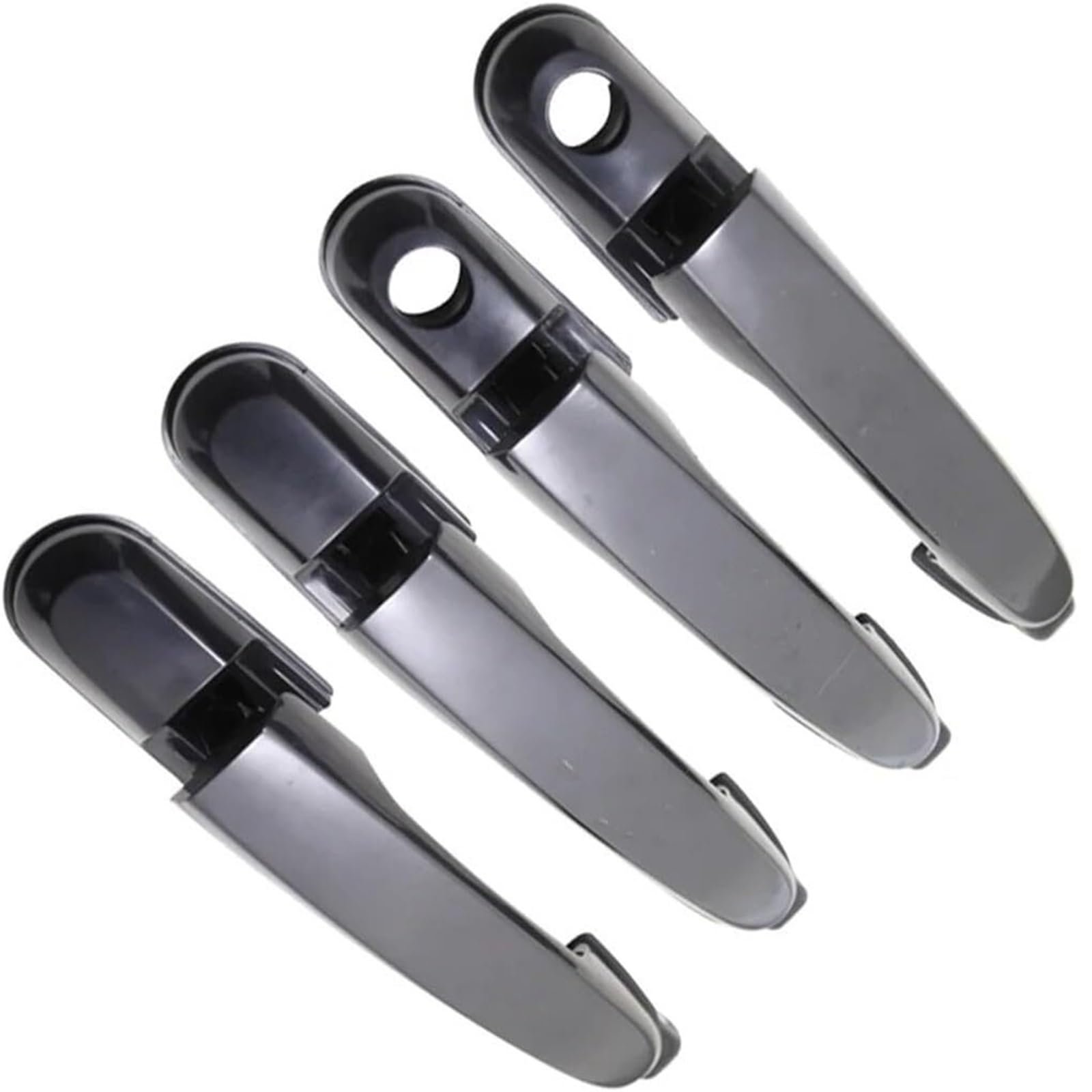 Glymzoi One Color Car Exterior Door Handles Car Outer Door Handle For Hyundai For Tucson 2005-2009 4Pcs A Car Set