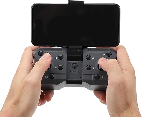 Miniatura 7 de Dron K6 con 3 cámaras HD, batería incorporada, cuadricóptero plegable para mayores de 14 años, vista en tiempo real, posicionamiento óptico