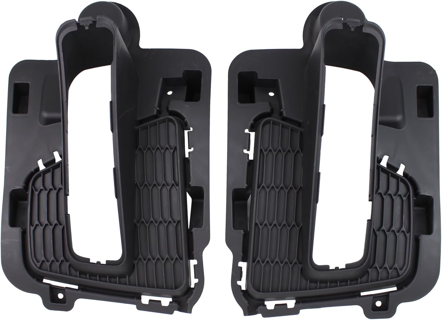 Front Left and Right Side Bumper Fog Light Bezel Cover Grille for Ford Expedition 3.5L 2015 2016 2017