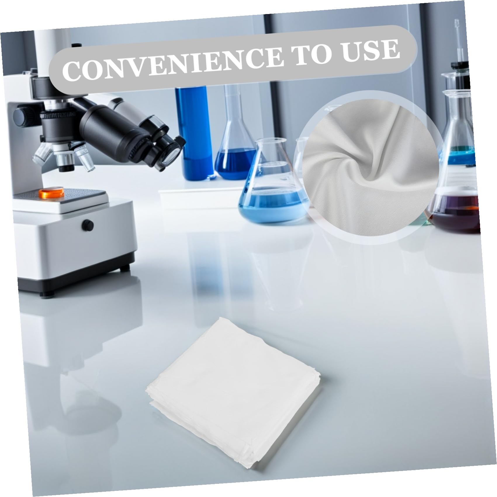 KOMBIUDA Panno Antistatico Antipolvere 100 Pezzi 15x15 Cm in Microfibra Per Pulizia Superfici Delicate Elettronica e Ottica Uso Professionale Laboratorio Industria