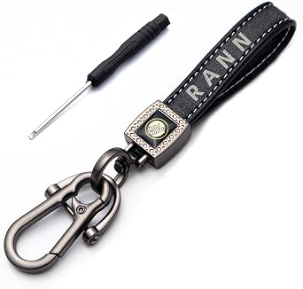 Car-logo Key Chain,Genuine Leather Keychain,Car Keychain for Women MenDiamond