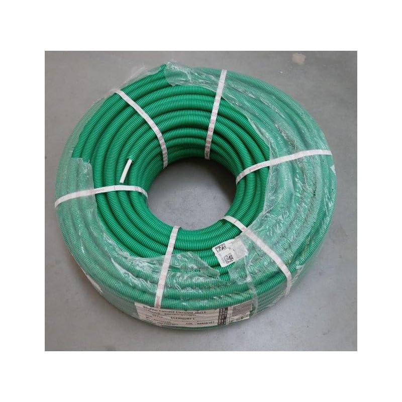 Arnould - Gaine ICTA préfilée verte Ø 20mm (bobine de 100m) câble Grade 3 TV+SAT 4 paires catégories 6F et 6FTP Chronofil LEGRAND