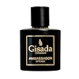 Ambassador Intense Cologne for Men - Perfume for Men with Strong, Masculine Scent & Classic Fragrance - Lasting Scent with Warm, Citrusy, Spicy, Oriental Notes - Made in Switzerland, 3.3 fl.oz.