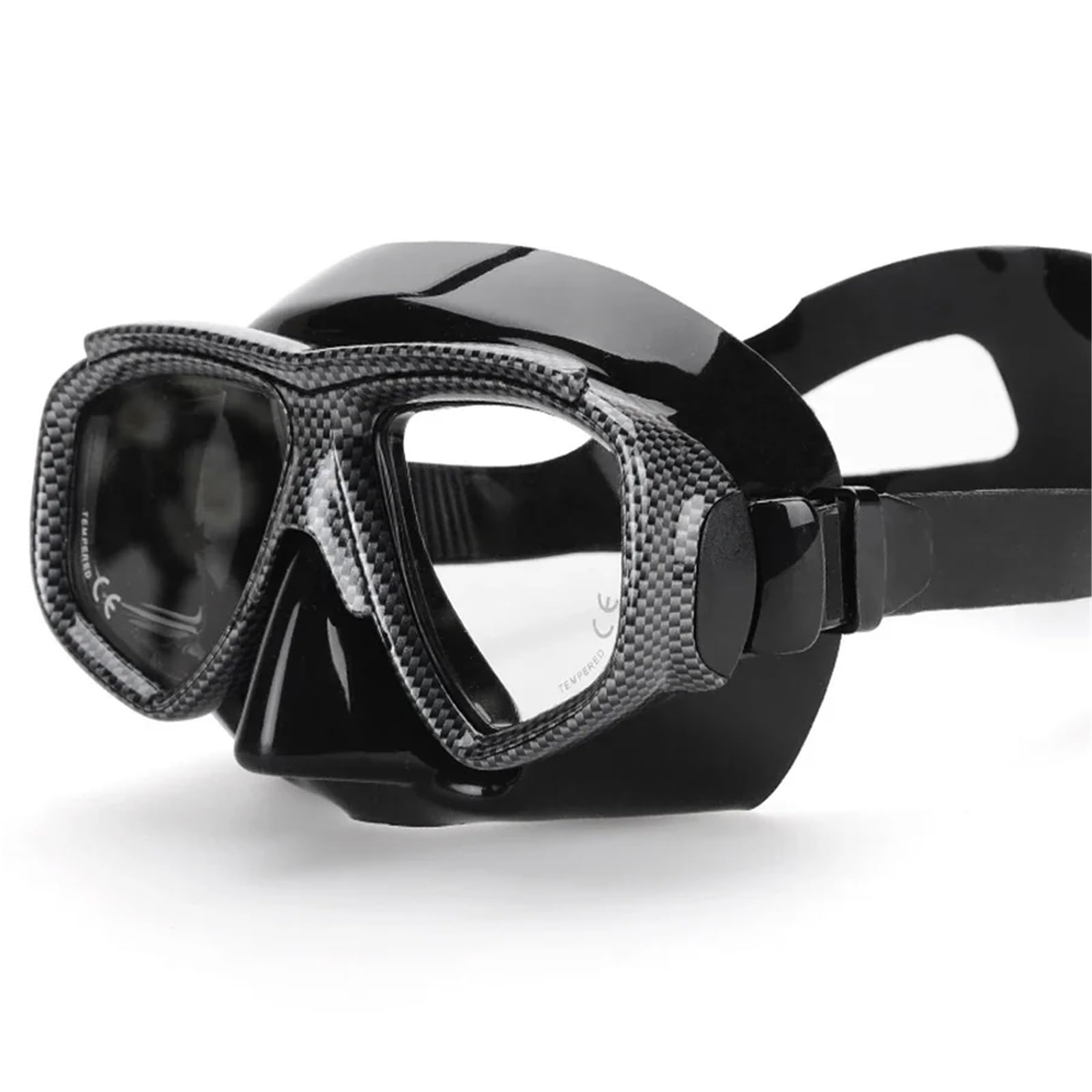 Masque Masques de plongée Masque de plongée sous-Marine Camouflage Anti-buée pour équipement de Chasse sous-Marine Masque de Natation Lunettes(Camo Flat Mirror1)