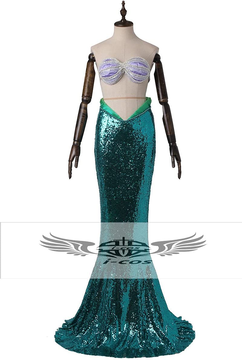 すぐ発送⭕️】ディズニー アリエル コスプレ衣装 Mサイズ