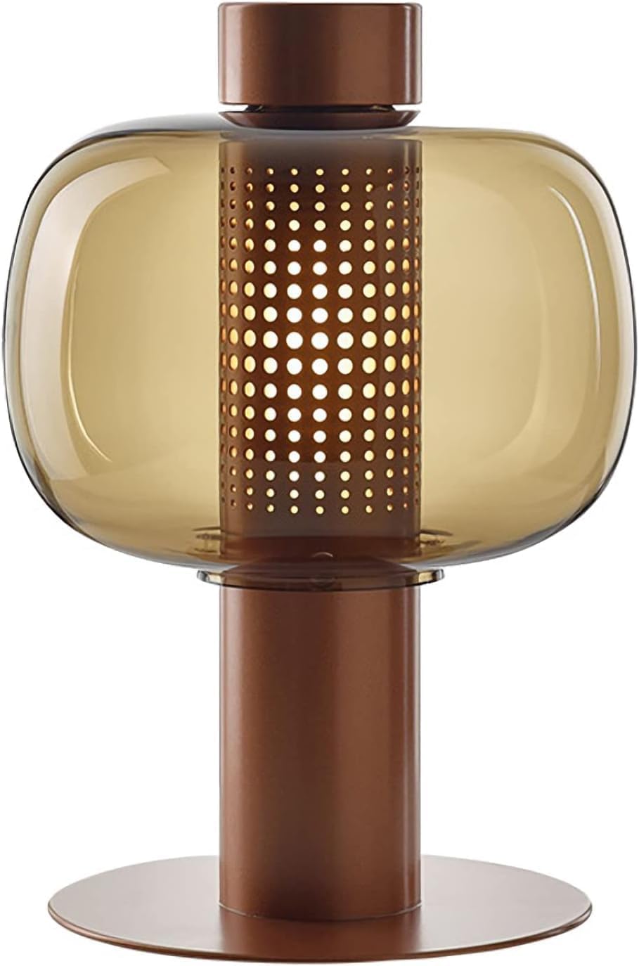 Modern Amber Glass Table Lamp Glass Shade Gold Base Desk Lamp Minimalist Design Living Room Bedroom Office Coffee Shop Dimmable LED Light Decor Ambient Lighting Modern Amber Glass Table Lamp Glass Shade Gold Base Desk Lamp Minimalist Design Living Room Bedroom Office Coffee Shop Dimmable LED Light Decor Ambient Lighting