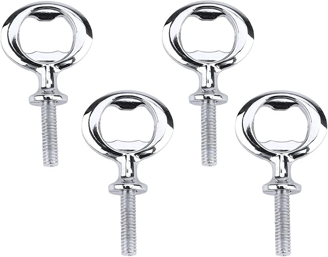 Bottle Opener 4 Pcs Bottle Opener Soda Bottle Blank Bottle DIY Craft Easy to Install Handmade Opener for Beer Simple Stainless Steel Corkscrews Kitchen Accessories All Good Choice