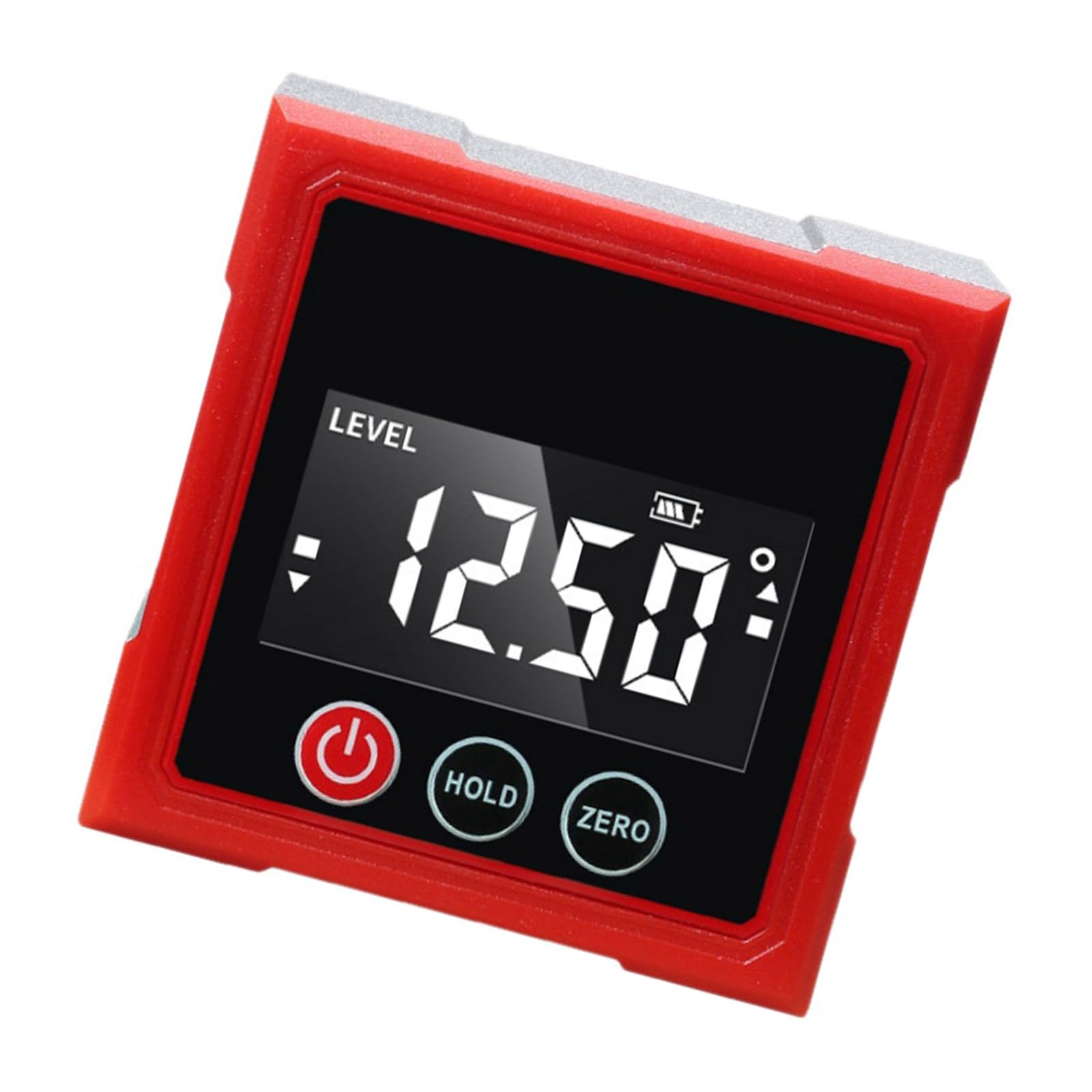 Professional Inclinometer with High Precisions Sensors Lightweight ABS Aluminum for Accurate Angles Readings ABS Aluminum Inclinometer