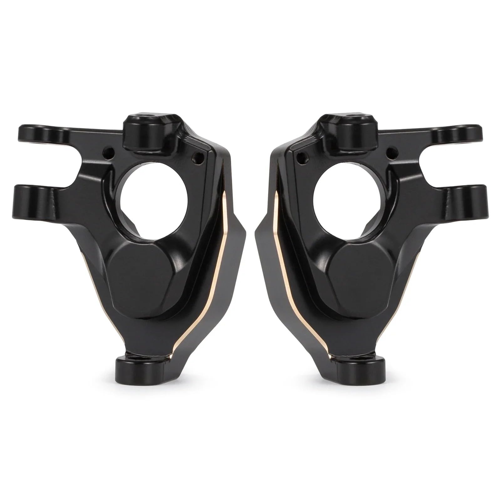 Brass Weights Front and Rear Brass Portal Cover for 1/10 RC Crawler Vanquish VS4-10 Phoenix F10 Portal Axles (Knuckles)