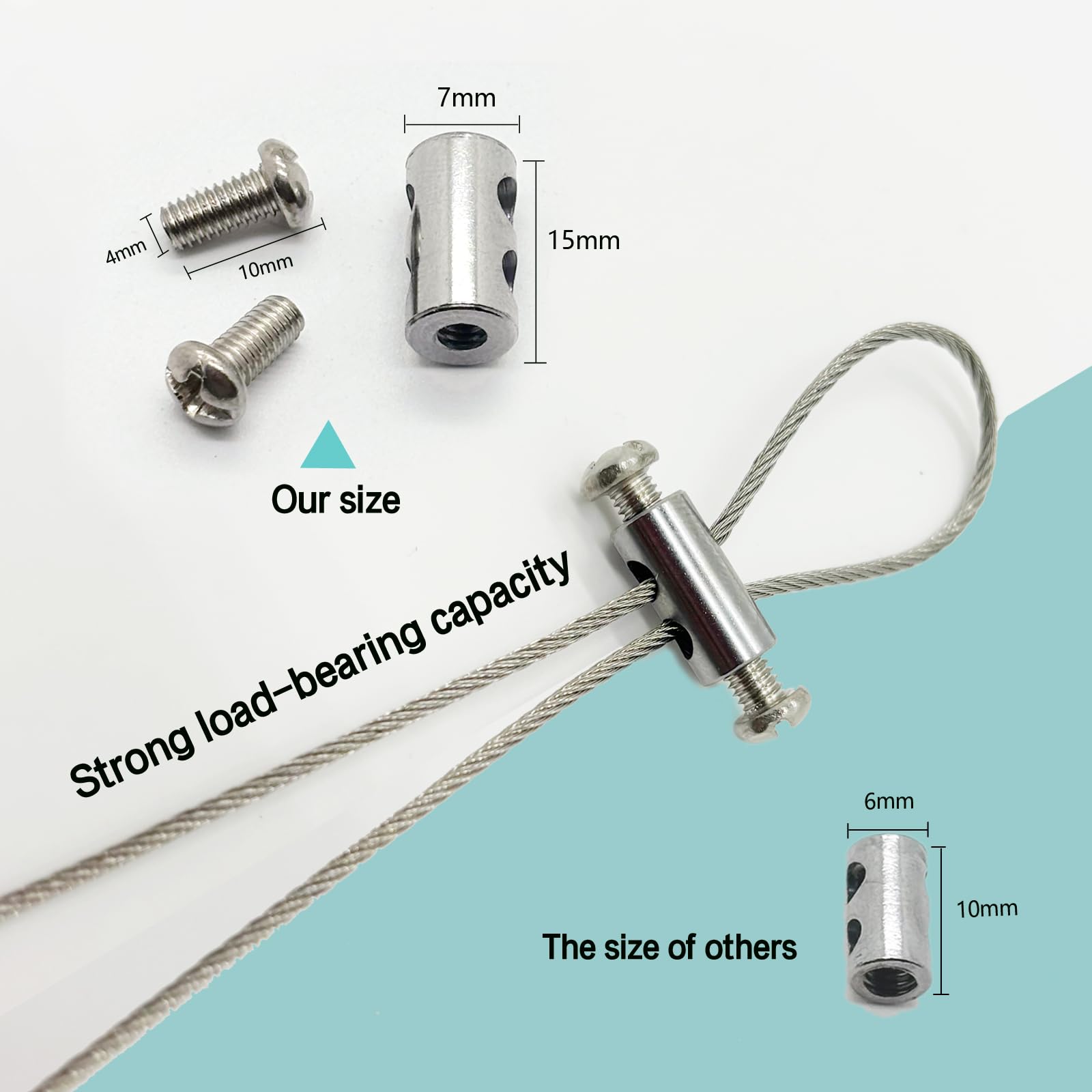 Steel Wire Rope Cable Clamp Lock, Wire Rope Clip