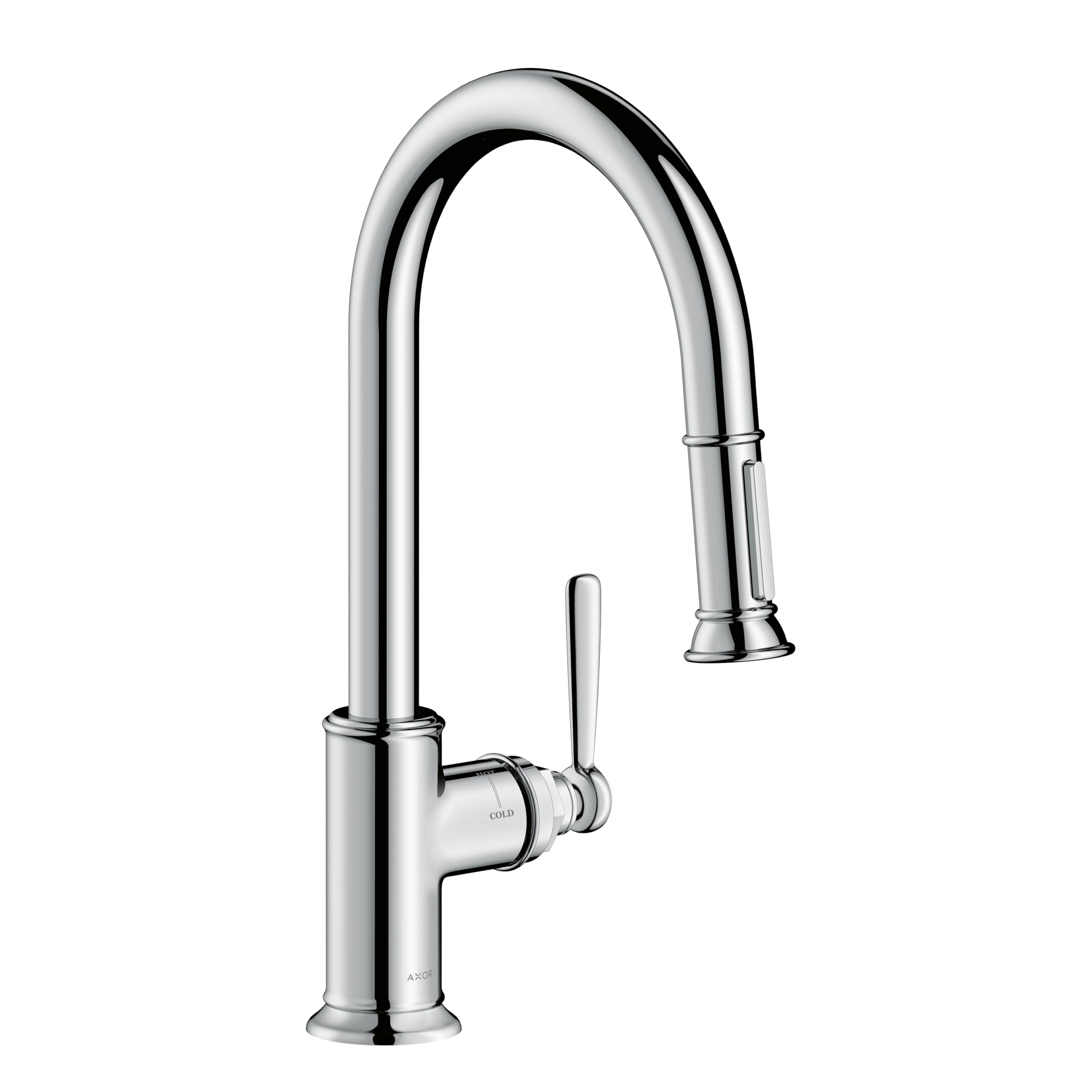 AXOR Montreux Chrome High Arc Kitchen Faucet, Kitchen Faucets with