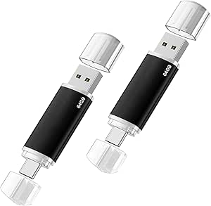 512GB USB C Stick 2-in-1 - Für Android, PC, Laptop Mit USB-C Und USB-A