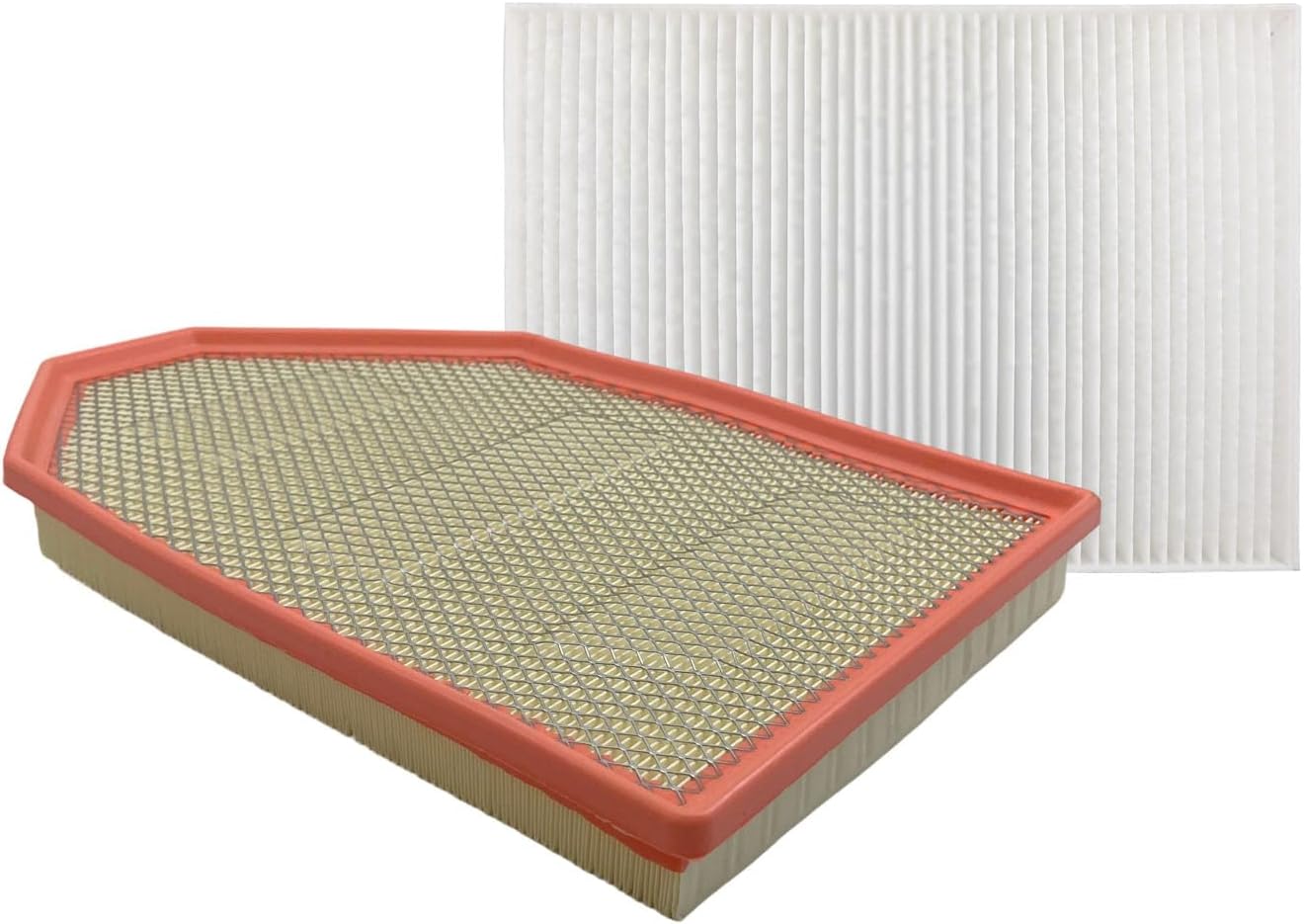 Cabin Air Filter & Engine Air Filter Compatible with for Chrysler 300 Compatible with for Dodge Challenger Charger 3.6L 5.7L 6.2 L 6.4L Replace NO. 68071668AA 04861746AB 2011-2023