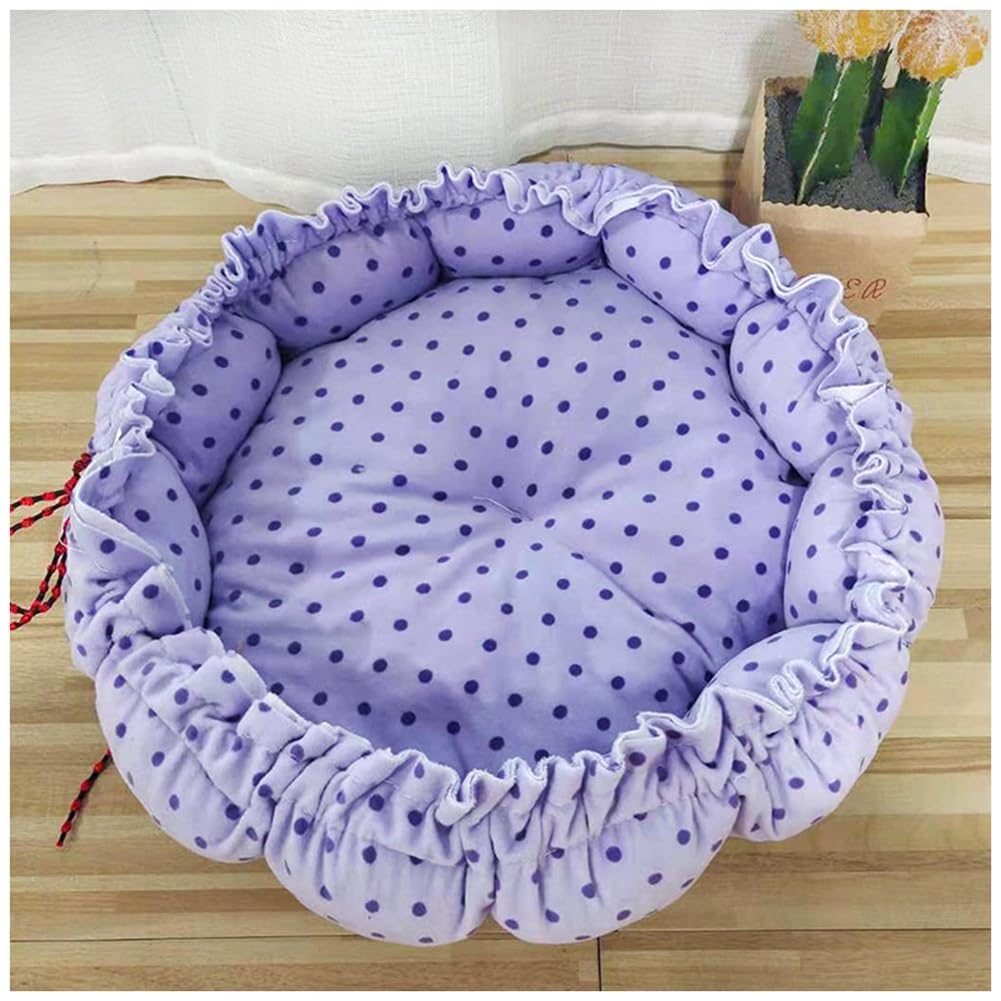 YOUCAI Dog Bed Washable, Soft Cosy Dog Sofa Bed Puppy Bed Cat Sofa Bed for Small Medium Large Pets, Soft Cushion Round Nesting Cave Bed,17,30cm — image 1