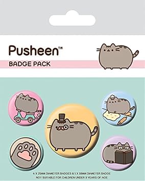 Pusheen Fancy badge pack