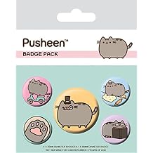 Pusheen Fancy Badge Pack, 10 x 12.5cm, Multi-color