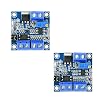 2Pcs PWM to Voltage Module 0% -100% PWM Converted to 0-10V Voltage Digital Analog Signal Converter for PLC Signal Interface Switching