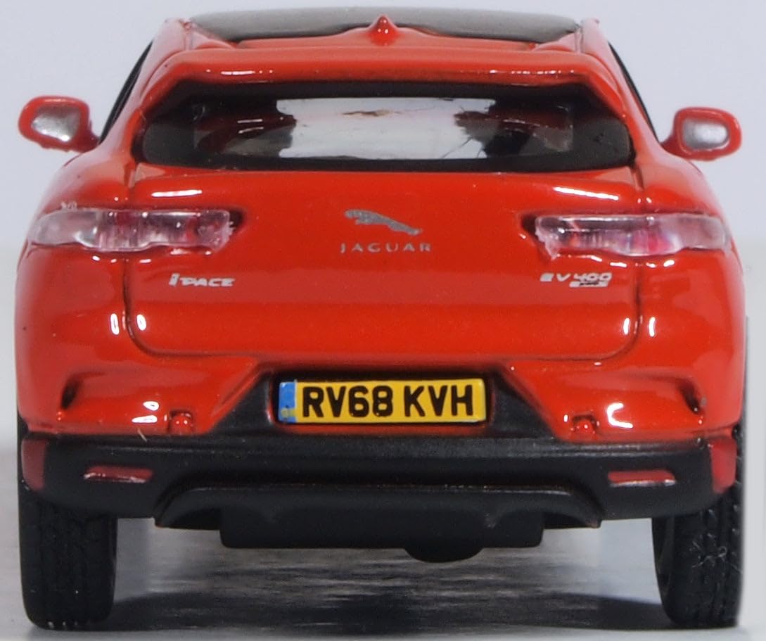 Oxford Diecast 1:76 Photon Red Jaguar I Pace Collectable model