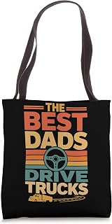 Dad Truck Driver Father Trucker Tote Bag