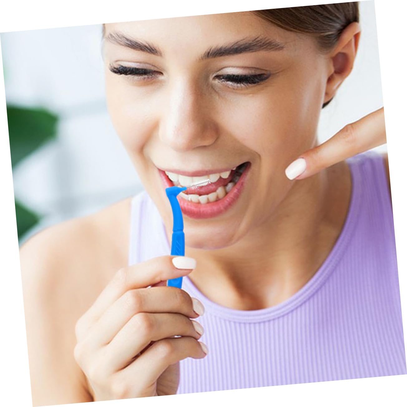 FOMIYES 150 Stk Interdentalbürste Zahnbürste Bürste Für Zahnreinigungswerkzeuge Zahnreinigungsbürste Zahnseidenbürste Für Die Zähne Hosenträgerbürste Nylonwolle