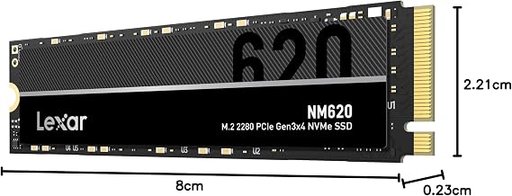 Built-in SSD - Lexar - NM620-2TB - NVMe - (LNM620X002TRNNG)