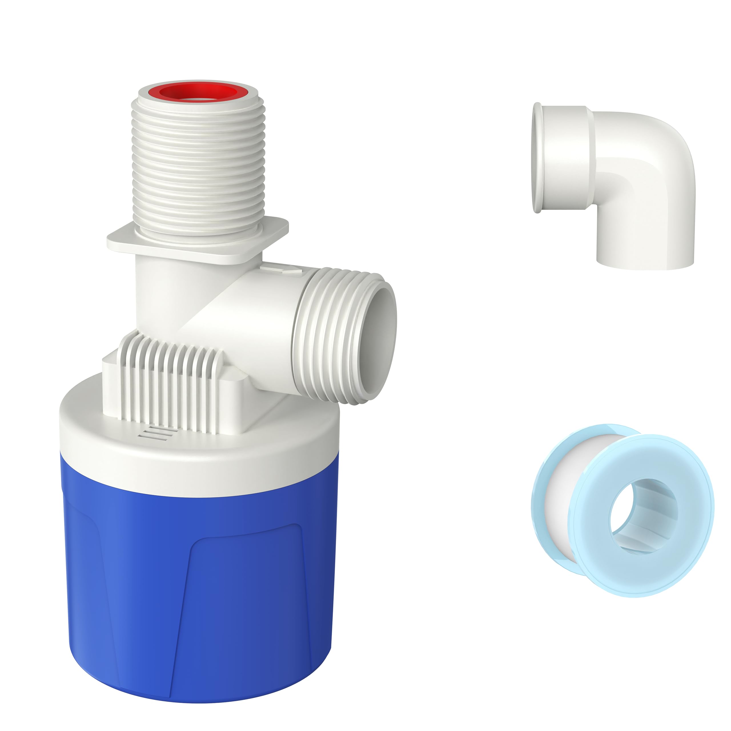 Automatic Water Level Control Valve Inside Type,Inner Top Float Uesd for Tank, Solar Energy, Auto Pot, Aquarium Valve, Tank Traditional Upgrade（3/4"top ）