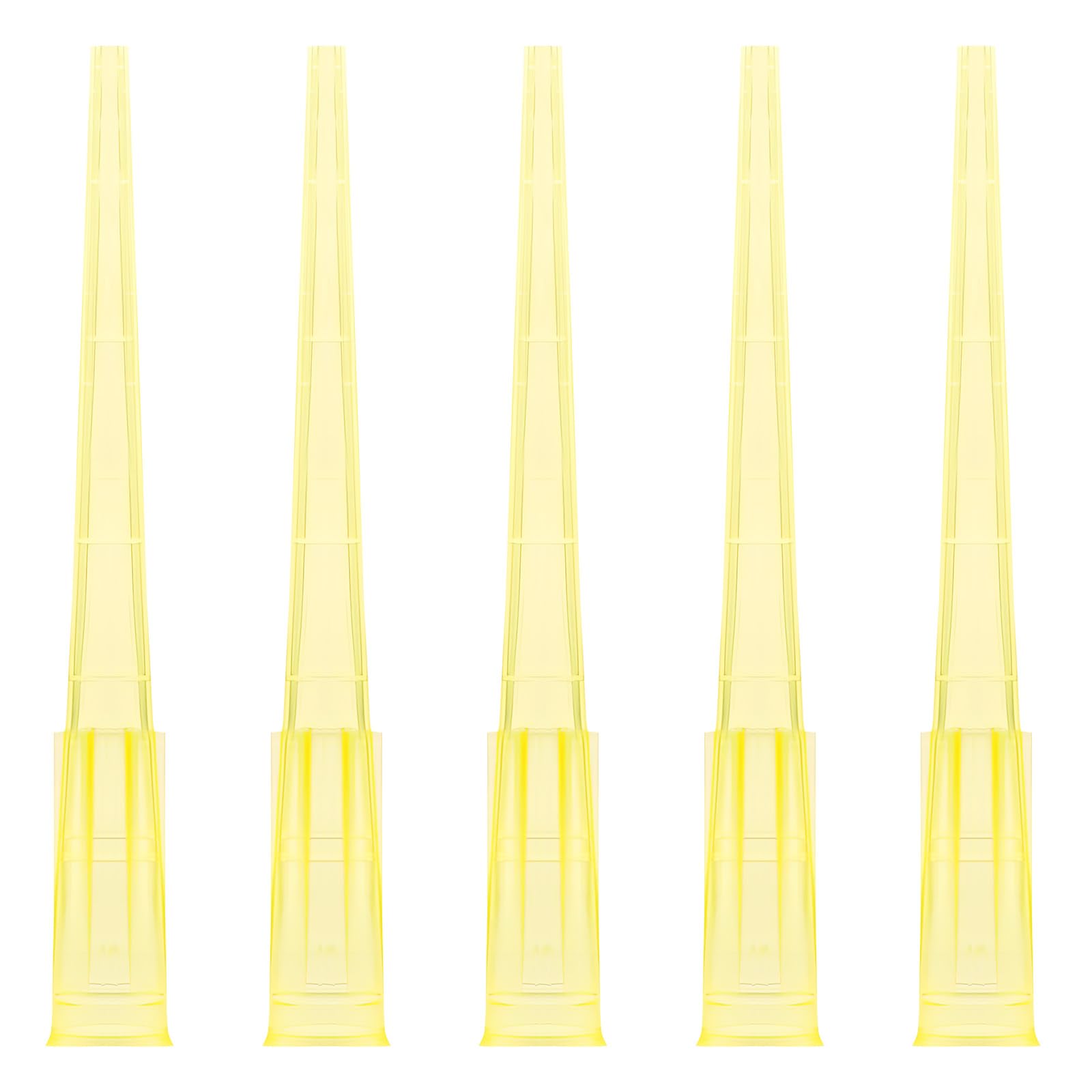10000 Stück Pipettenspitzen 200ul, Labor Pipettenspitzen, Universal Pipettenspitzen, Labor Kunststoff Pipettenspitzen Mikro Pipettenspitzen für Labor Experimente Chemie Polypropylen (200μl)