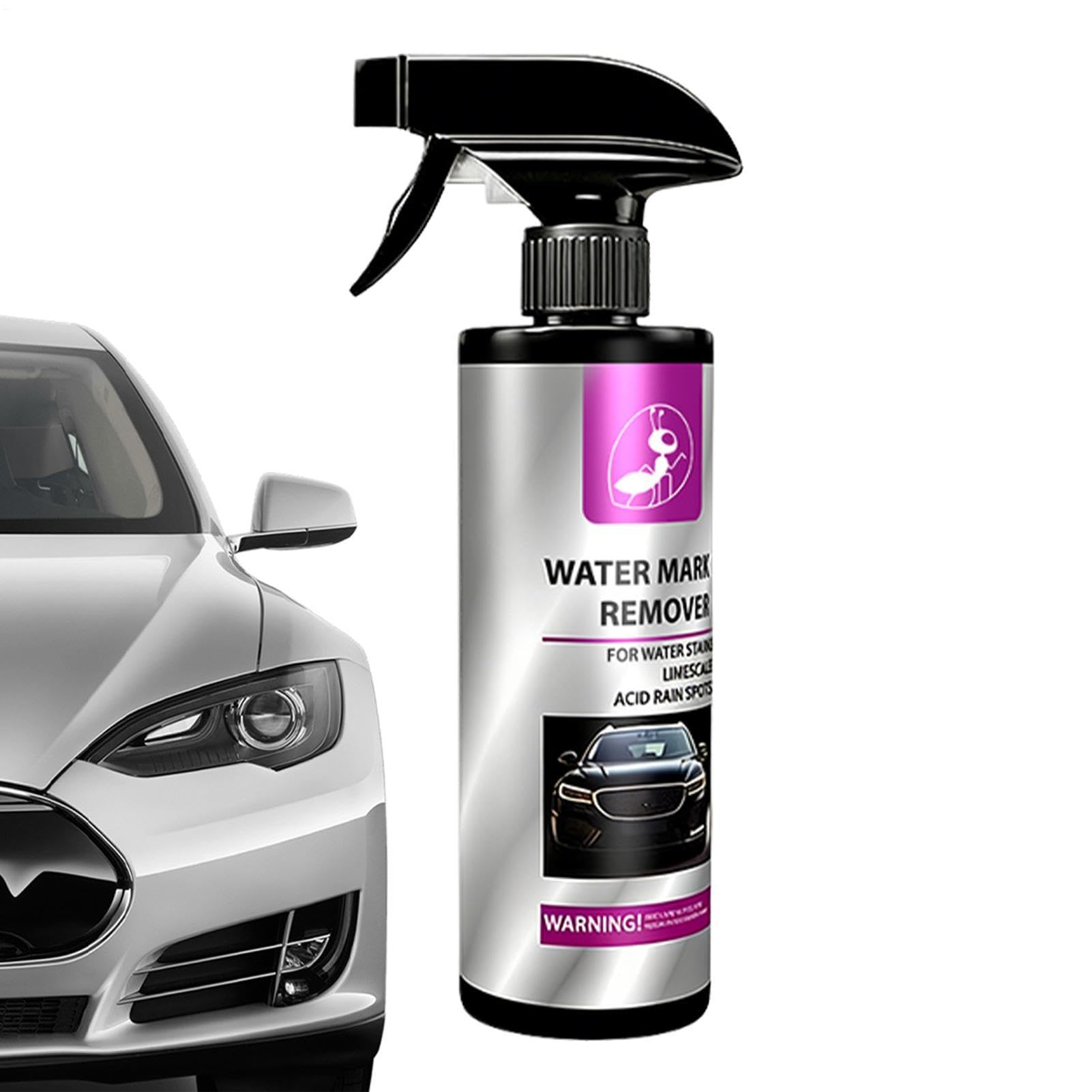 Water Stain Remover for Car, Vehicle Stain Eliminator Spray, Auto Detailing Water Spot Remover for Paint, Glass, Home, Garage, Workshop, SUV, Sedan