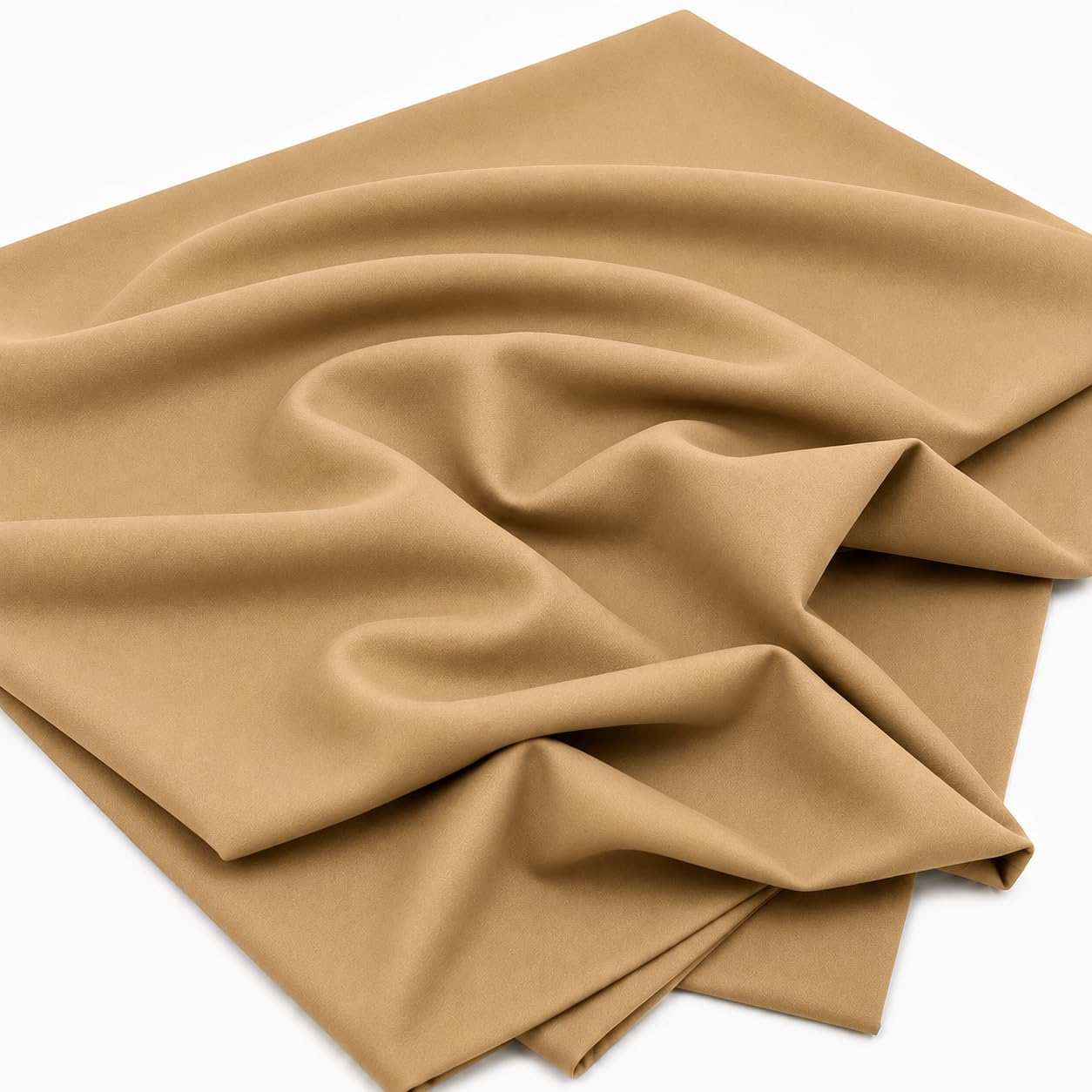 M Fabrics Cotton Plain Solid Lining 2by1 Soft 36 Inch Width for Craft Material Blouse, Petticoat, Kurtis, Tailoring & Boutique Purpose (2by1 Pack of 2 Meters) - Khaki/Beige-image-26