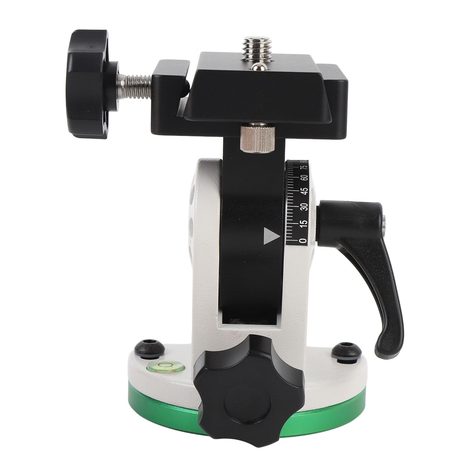 Cocoarm Siège de Réglage de la Latitude, Base équatoriale en Alliage d'aluminium avec Réglage Fin pour Montures Star Adventurer, Idéal pour Les Utilisateurs d'astrophotographie et de Télescope