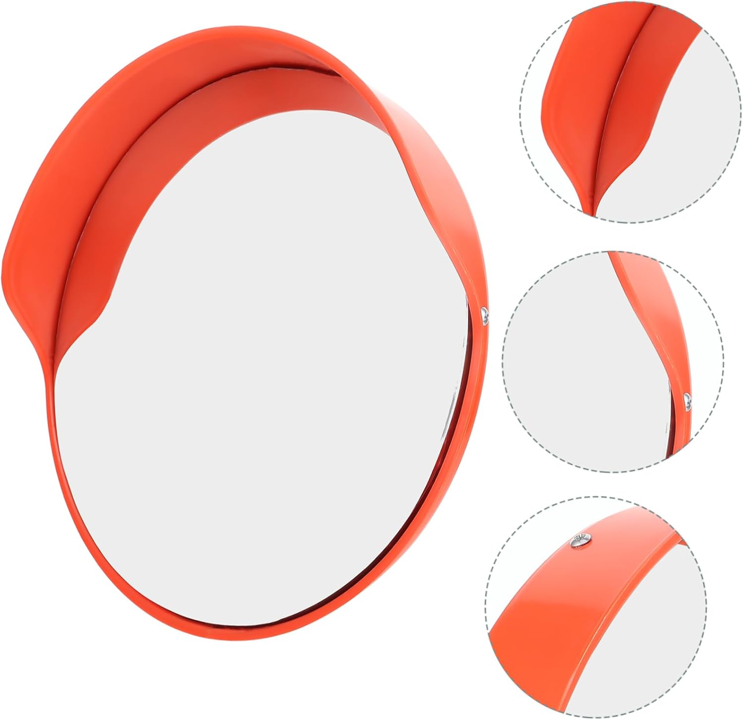 ULTECHNOVO Indoor Outdoor Traffic Mirror Wide Angle Safety Mirror Convex Concave for Car Parking