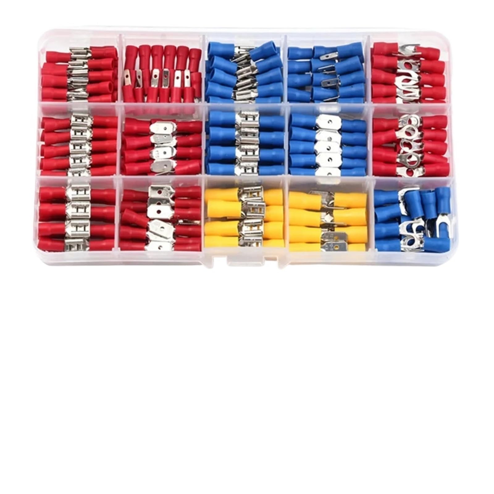 Kit de terminales enrollados de 280 piezas para reparar cables sueltos y falsos contactos