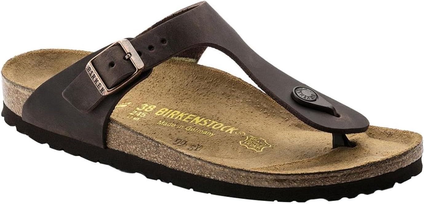 Birkenstock Women's Gizeh Thong Sandal, Habana, 41 M EU/10-10.5 B(M) US