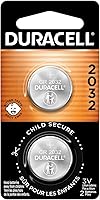 Vista 10 de 12 pilas de botón Duracell DL2032 Duralock de litio para electrónica (2x6)