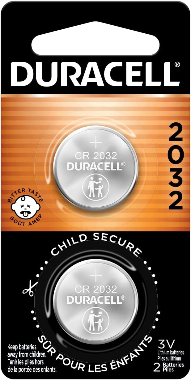 Duracell Coin Button 2032 Batteries 6 Count