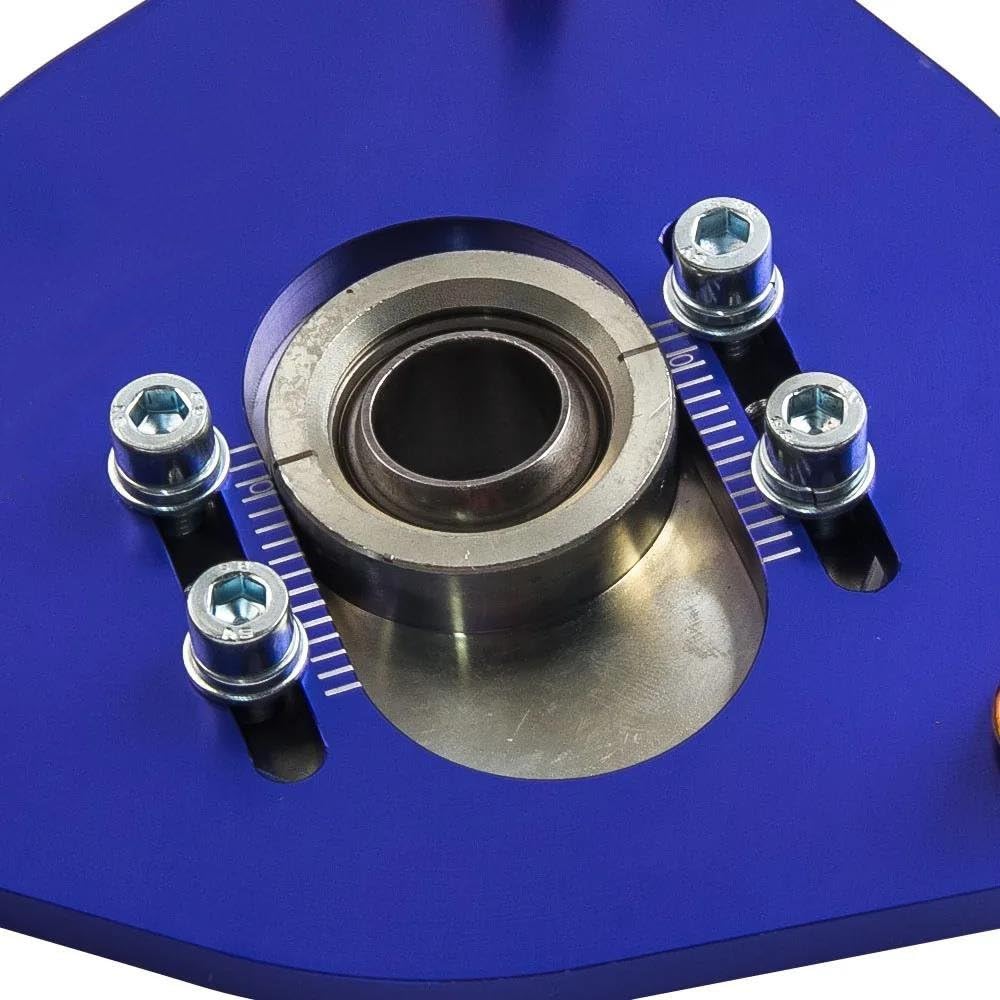 Sospensioni pneumatiche auto 2x Piastra Camber Per Subaru Per Impreza GDA GDB 2002-2007 STi Coilover Supporti Superiori Coilover Sospensione Piastra Camber Ammortizzatori