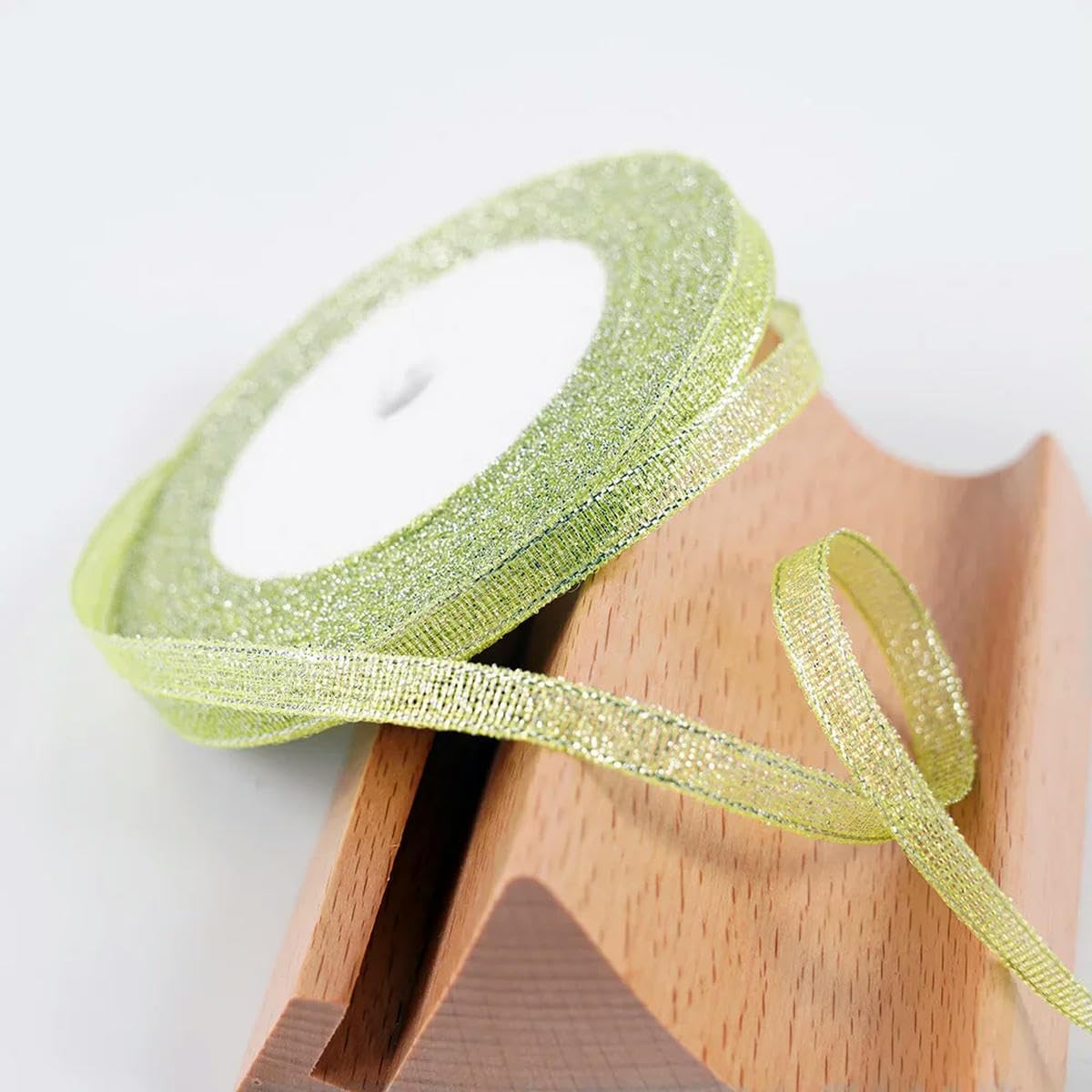 VICIYOO 22 meters/roll 6mm Ribbon DIY Bow Crafts Gift Wrapping Bouquets Party Decor Ribbons