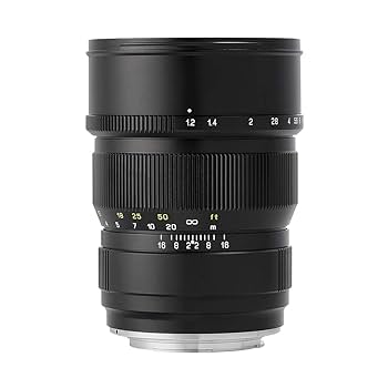 Amazon.co.jp: 中一光学 SPEEDMASTER 85mm F1.2 RFマウント EOS