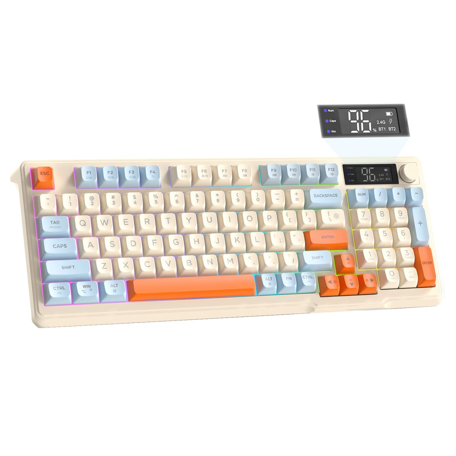 Amazon.com: ZIYOU LANG M96 Wireless Gaming Silent Membrane