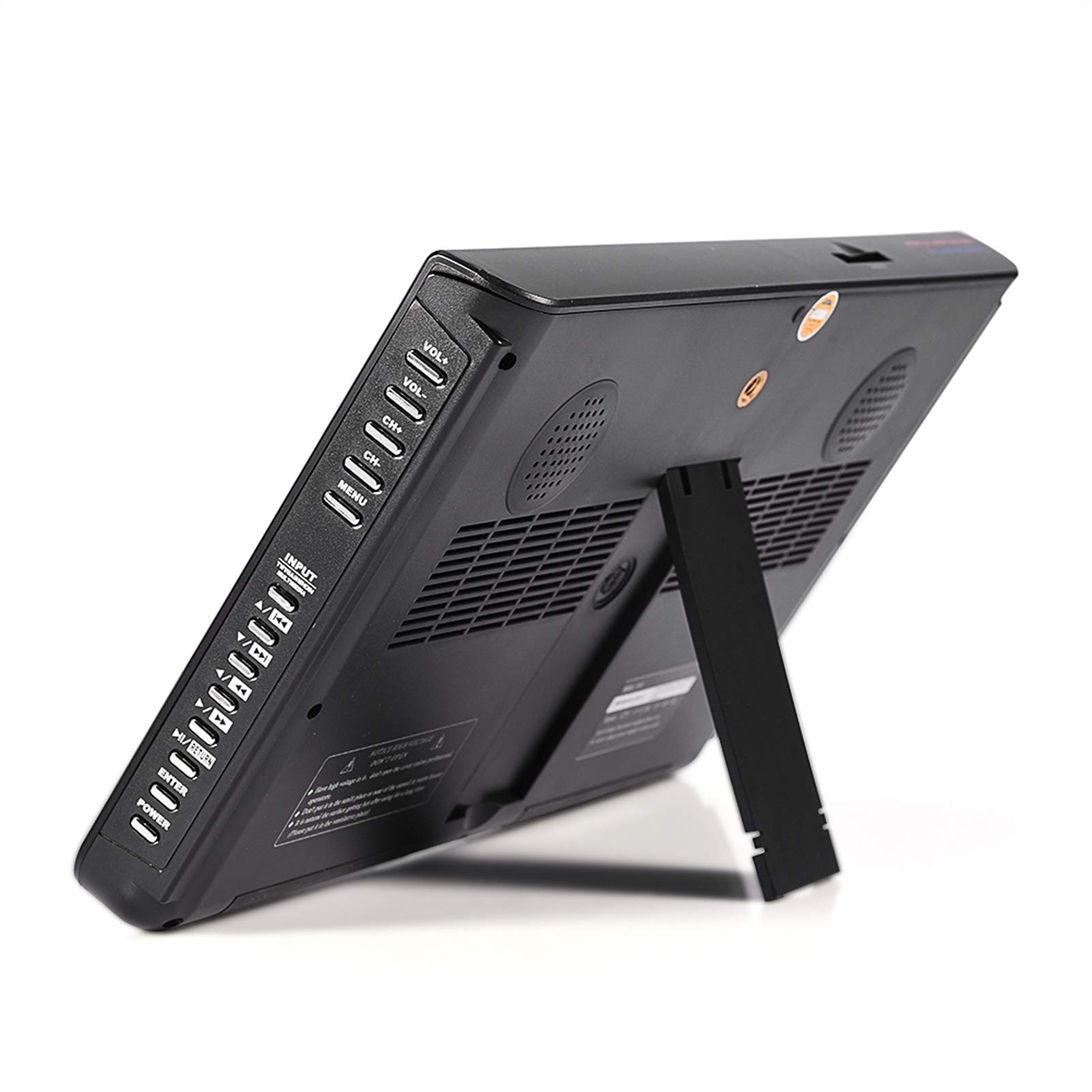 TV portátil de 10 Pulgadas, TV grabadora portátil con TNT USB PVR 1080P HD TV con Mando a Distancia para Dormitorio, Cocina, Caravana etc.