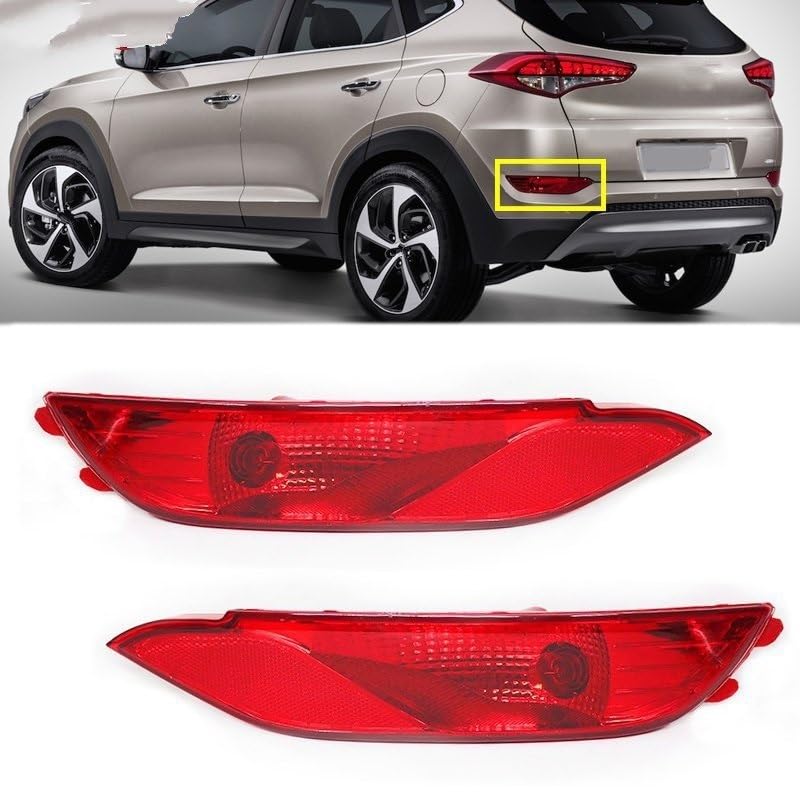 Luz freno trasera Tucson 2015-2018 reflector parachoques coche 2