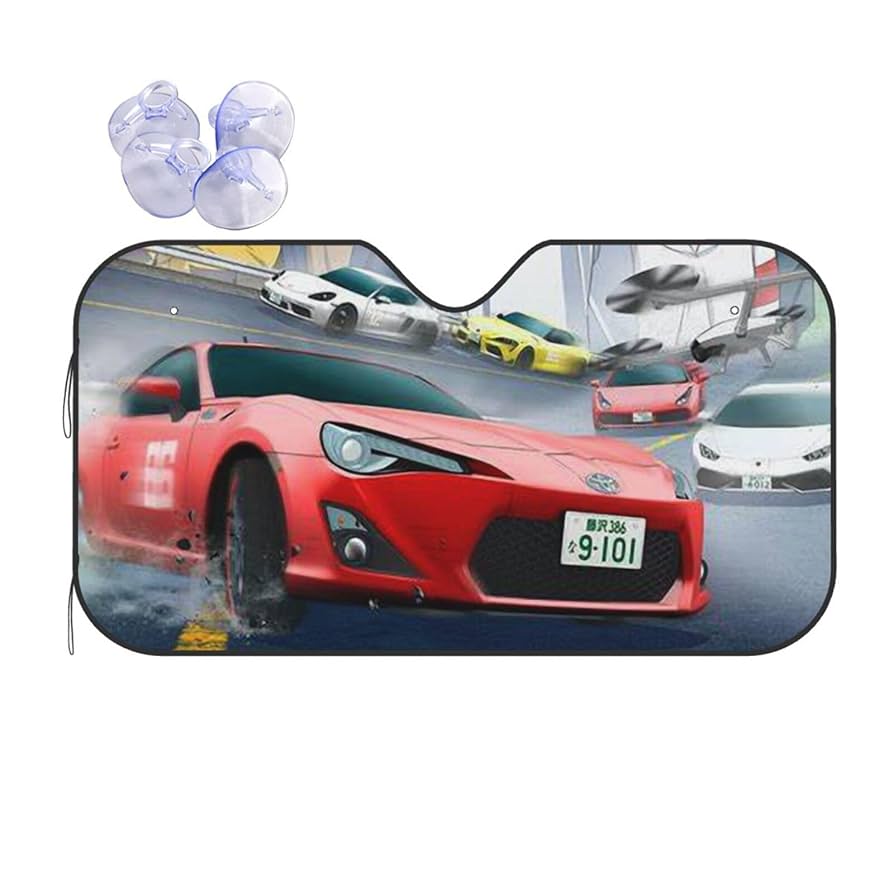 頭文字D MFゴースト　サンシェード 頭文字D MFゴースト サンシェード - メルカリ