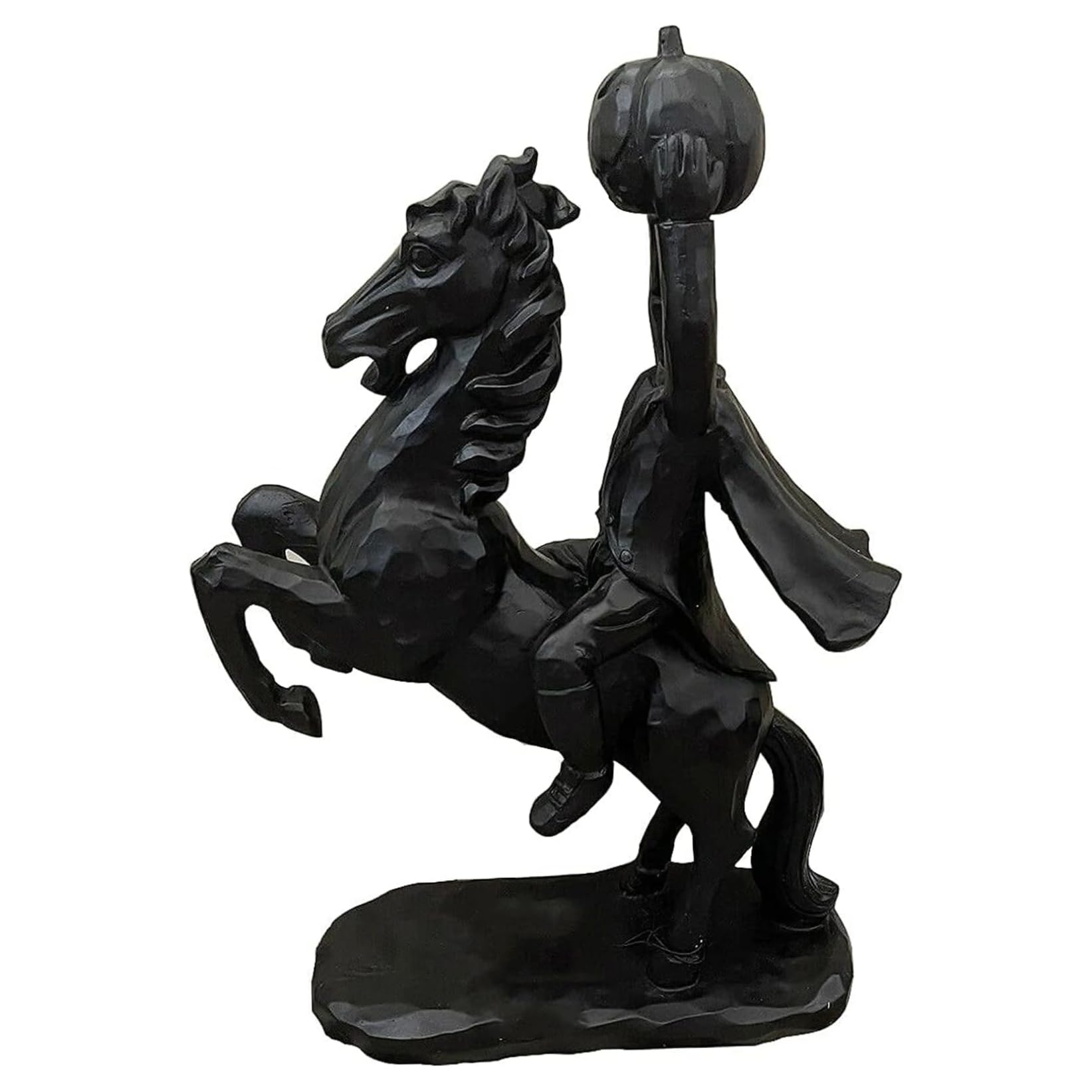 Cavalier sans tête résine statue Halloween ornement de collection pour maison