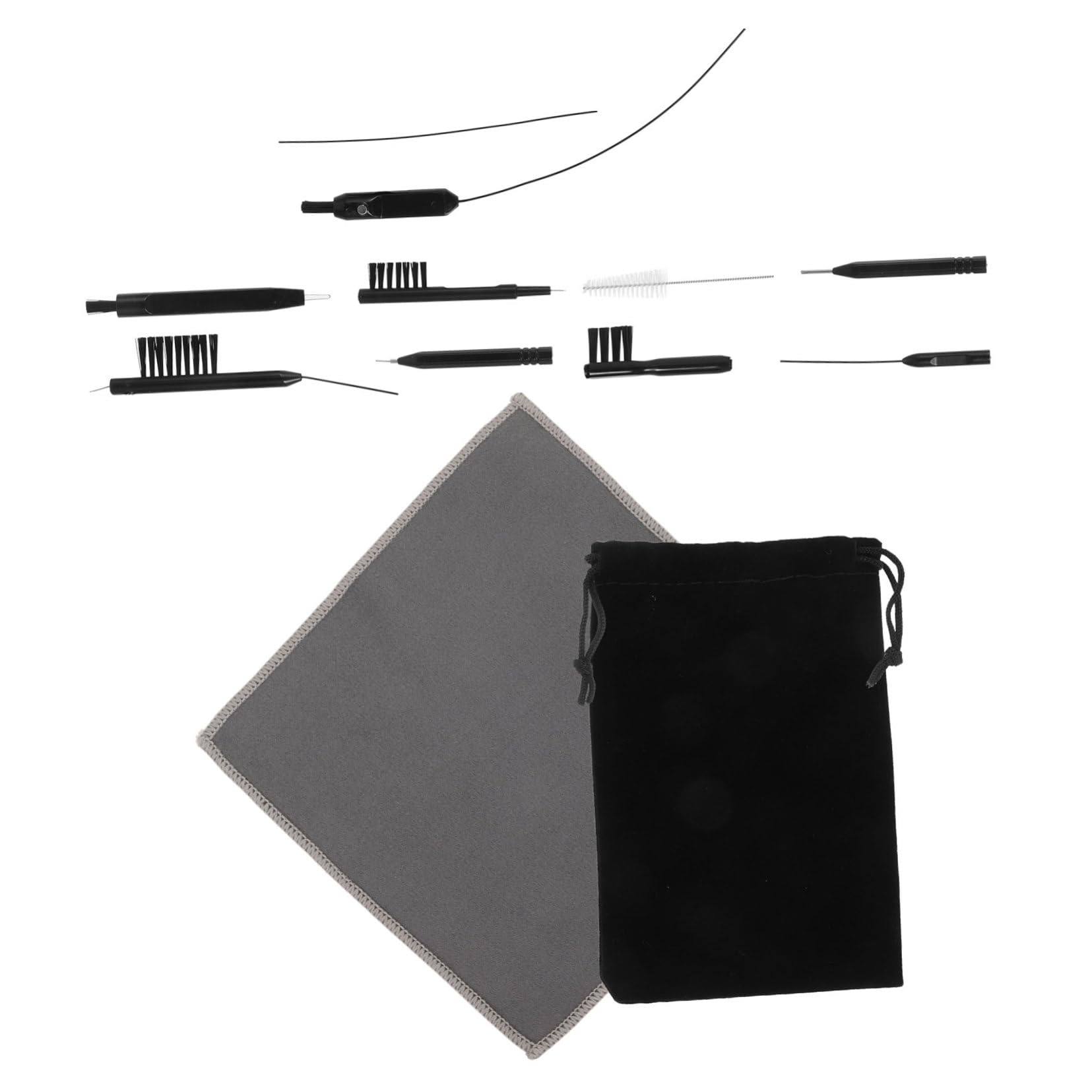 FRCOLOR Accessories Kit 12pcs Cleaning Brush Earwax Removal Tool Tube Brush Vent Cleaning Kit