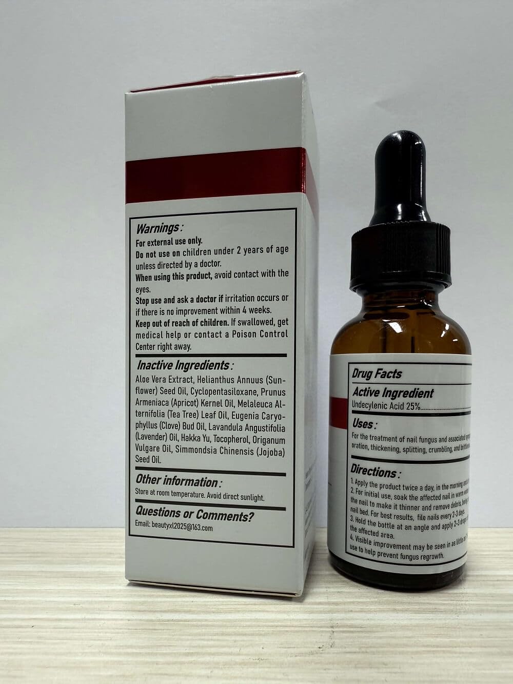 Toenail Fungus Treatment Extra Strength - 25% Undecylenic Acid, Gentle Plant-Based Formula for Damaged & Discolored Nails, Effective Treatment Under & Around Nails, Suitable, 1.01Fl. oz - Image 7