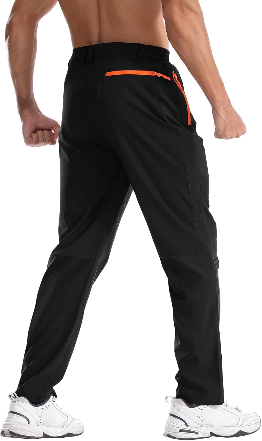 Men Hiking Pants Water Resistant Lightweight Joggers Cargo Tactical Work Pants for Fishing Climbing Outdoor