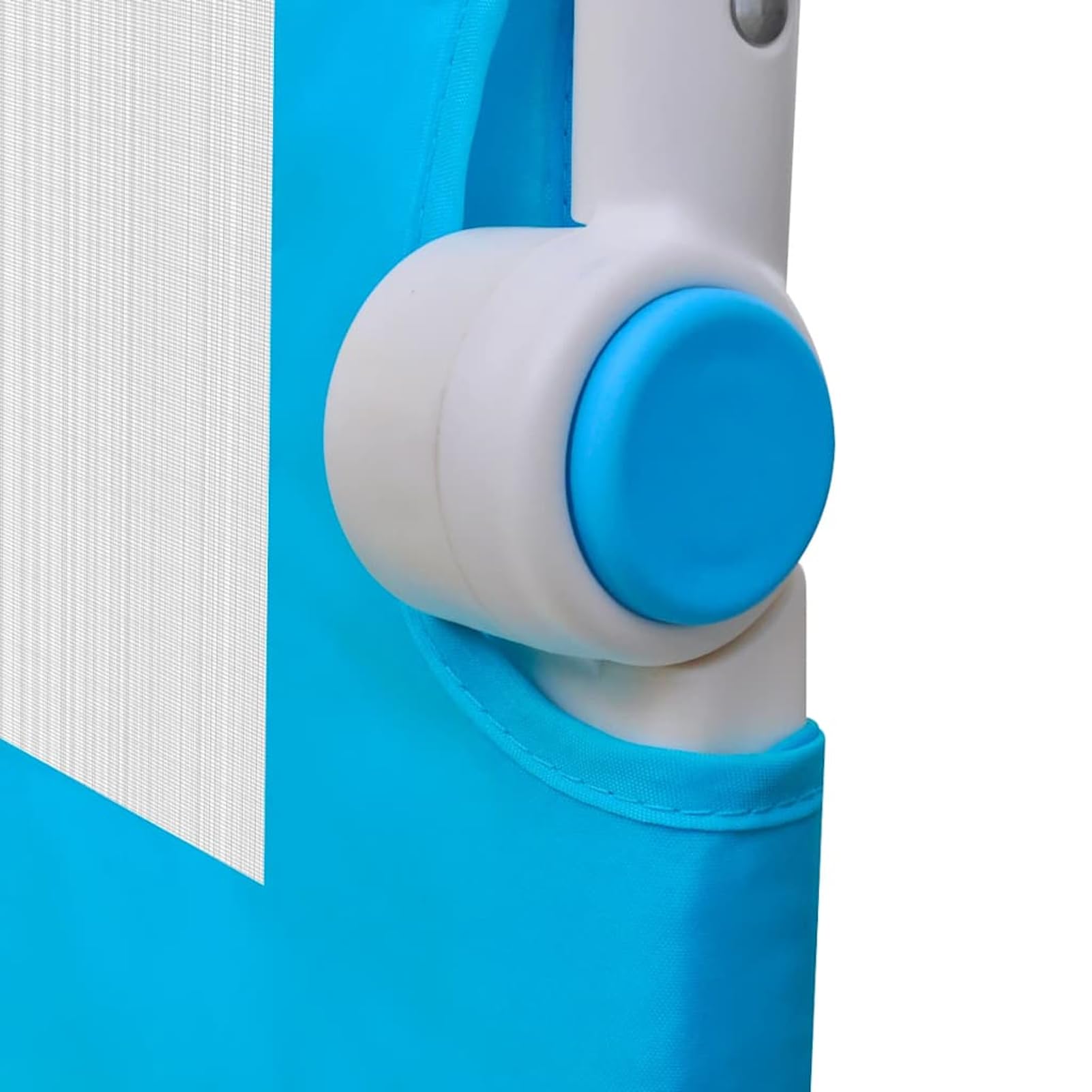 Gecheer Sponda di sicurezza per lettino bambino, dimensioni 150x42 cm, colore blu, per cameretta