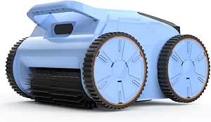 SAT20 Cordless Robotic Pool Cleaner - 180 Minutes Runtime, Auto Vacuum for Above Ground Pools