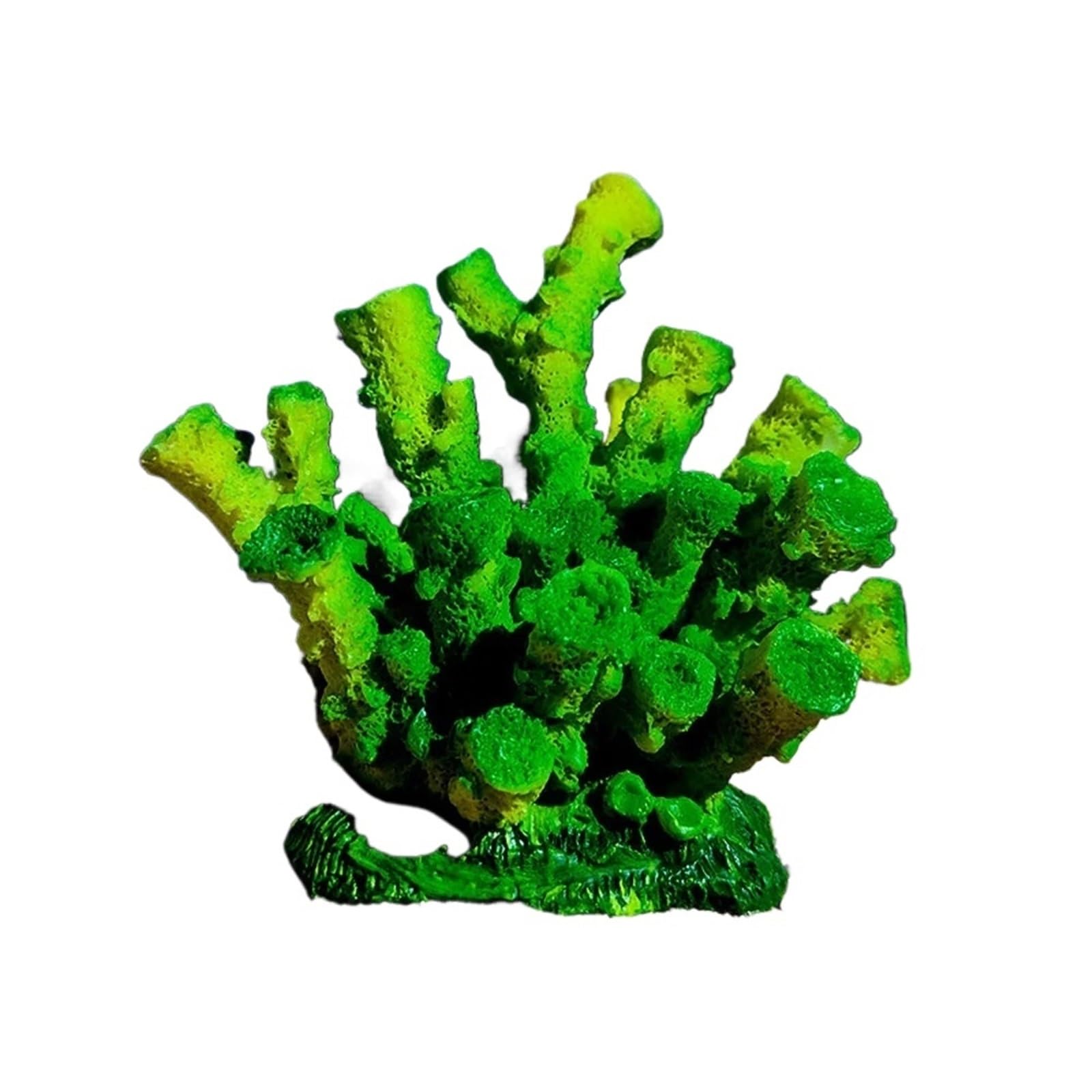 ZUXWUX Aquarium Ornament Colorful Simulation Coral Artificial Ornament Handmade Resin Craft Water Plant Figurines(Color4)